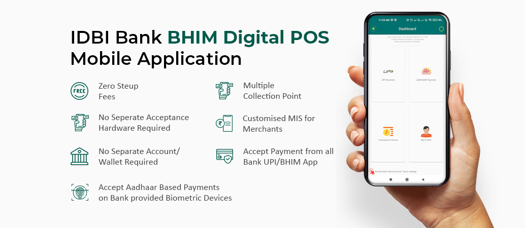  BHIM Digital POS banner